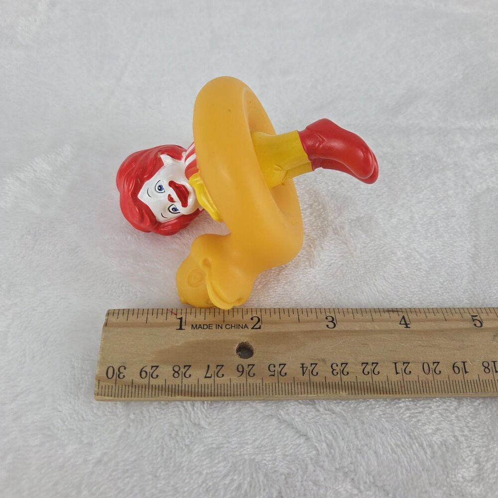 2006 McDonalds Ronald McDonald Rubber Duck Toy Figure Collectible - Picture 7 of 7